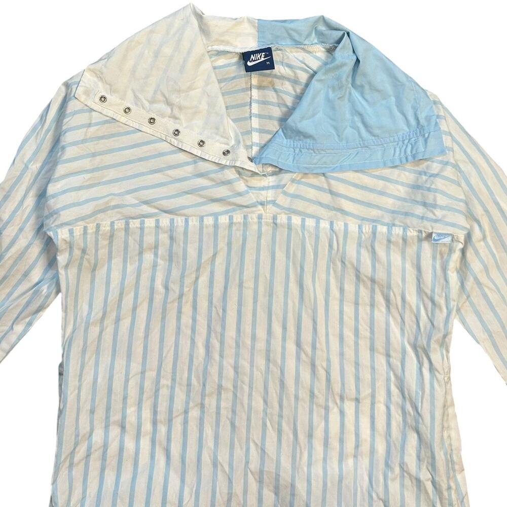 Nike 1980’s Vintage Baby Blue Pin Stripe Set - Picture 4 of 16